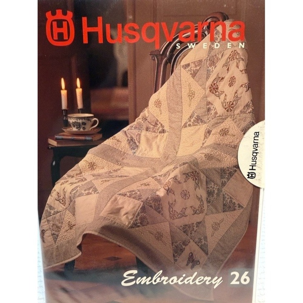 Husqvarna Viking Cutwork Embroidery Machines #Card 26 4125345-01